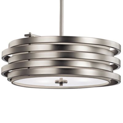 Roswell Drum Pendant by Kichler - Starlight Lighting USA and Canada
